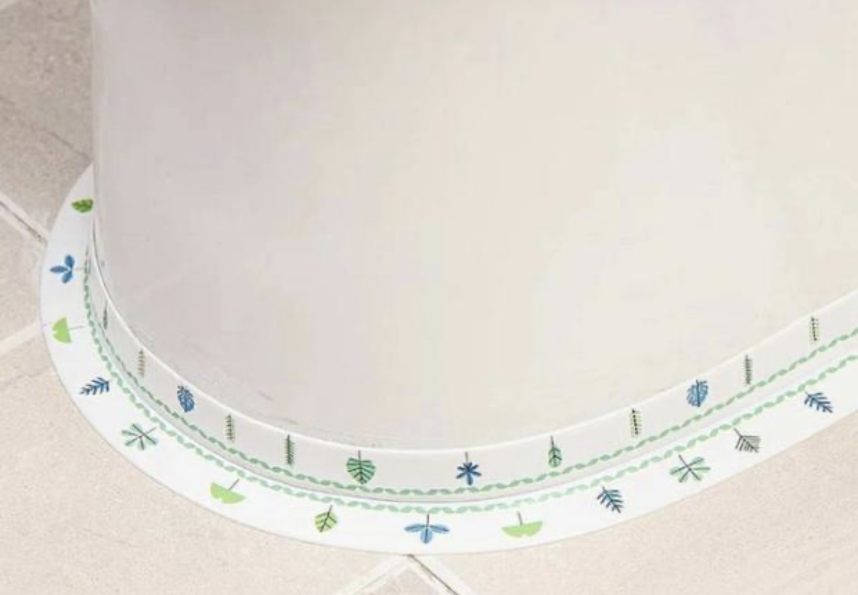 نوار ضد آب PVC سفید طرحدار - Image 4