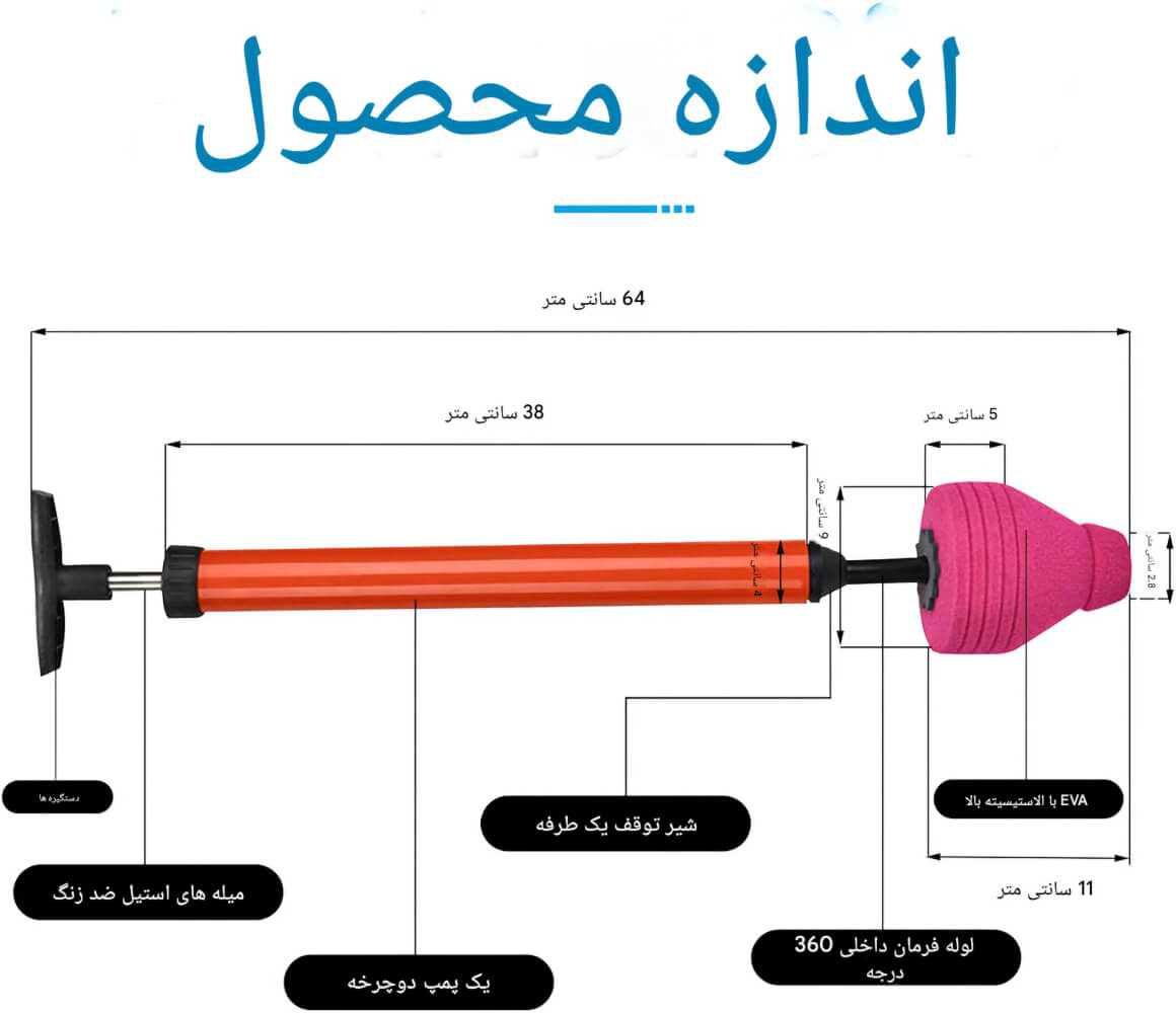 پمپ توالت فرنگی - Image 2